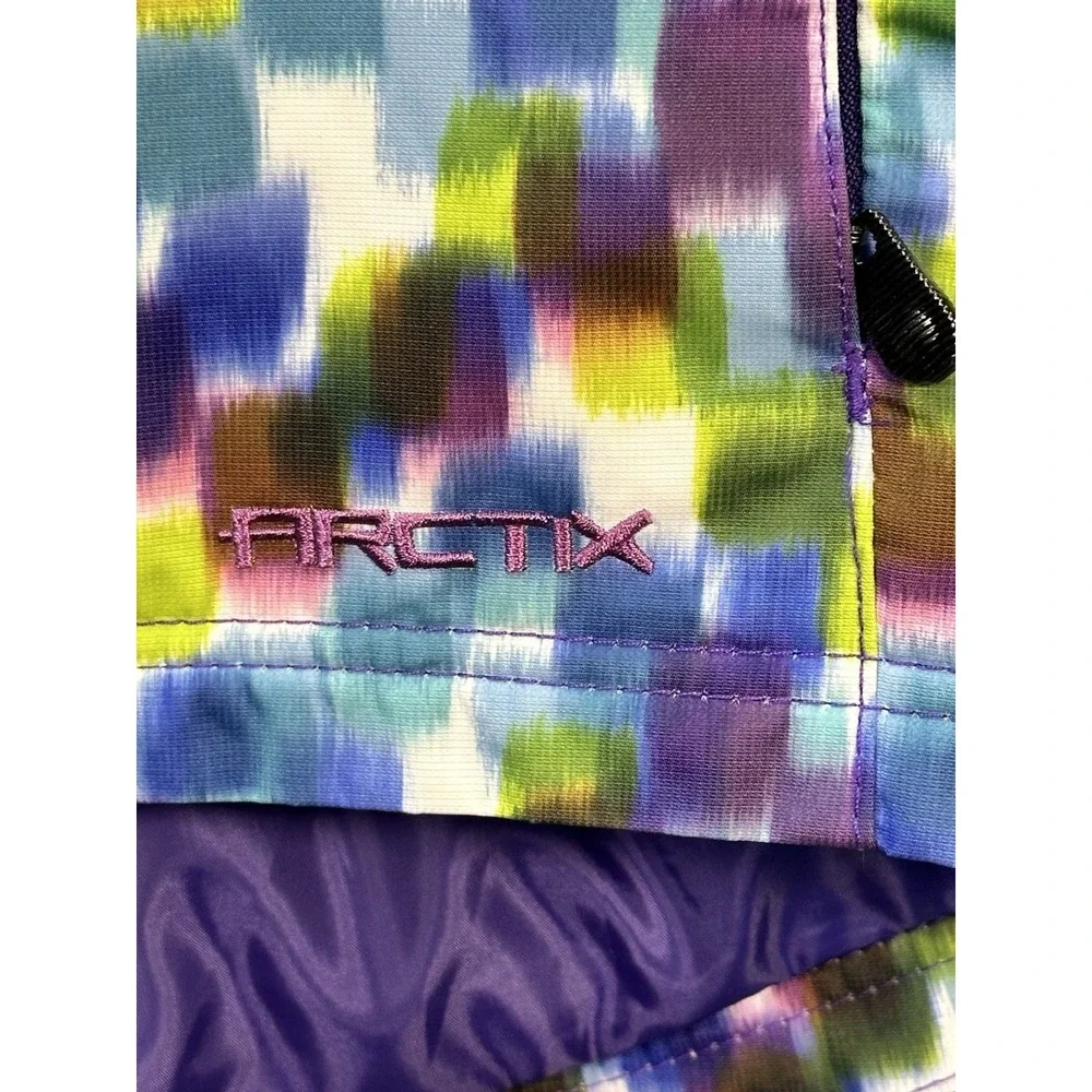 Arctix Suncatcher Insulated Winter Jacket Purple Multicolor Youth Medium